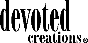 Devoted Creations logo in black text